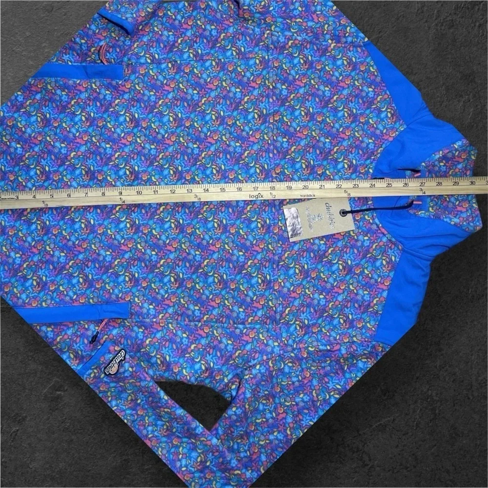 Chubbies 1/4 Zip Quilted (The Spade) Size L Pullover.